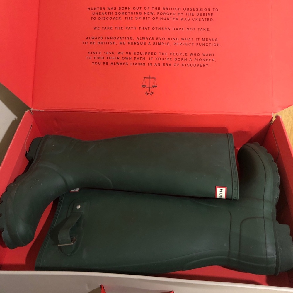 Women’s Original Tall Rain Boots- Hunter Green